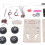Kit de coche RC de madera DIY, madera compuesta, 2 pilas AA 7