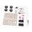 Kit de coche RC de madera DIY, madera compuesta, 2 pilas AA 1