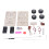 Kit de coche RC de madera DIY, madera compuesta, 2 pilas AA 2