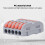 SPL-5 5-Port-Drahtverbinder, 0,08-2,5 mm² 6