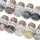 12 Stück Kristallstein-Chipsflaschen-Set, Naturstein 7