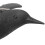 Krähen-Lockvogel, schwarz, 39,5 x 8 cm, 252 g 10