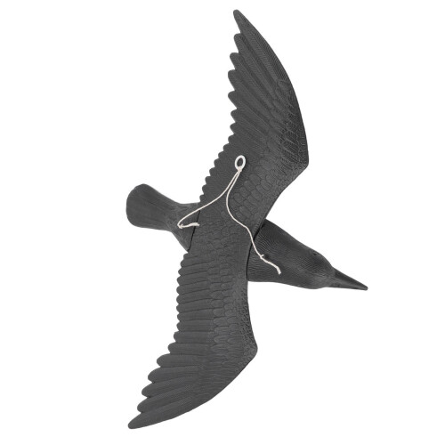 Krähen-Lockvogel, schwarz, 39,5 x 8 cm, 252 g 2
