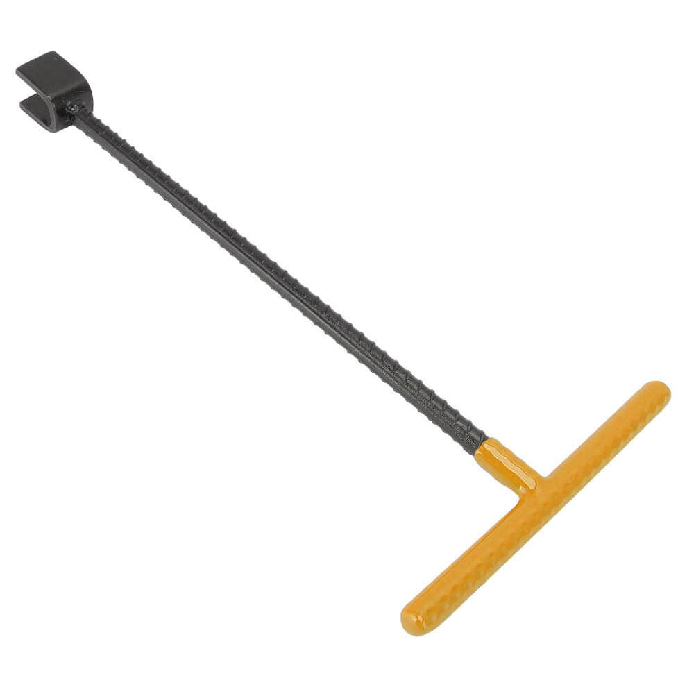 Steel Water Meter Key Wrench Multifunction T Handle Curb Key With 4 Way Utility Tool For Valves Faucets Yellow 4171321225499