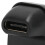 Codo U-Type C USB2.0 M a F, ABS, Negro 3
