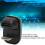 Codo U-Type C USB2.0 M a F, ABS, Negro 8