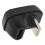Codo U-Type C USB2.0 M a F, ABS, Negro 6
