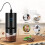 Mini molinillo de muelas 120 ml 18,5  7,5  7,5 cm negro 2