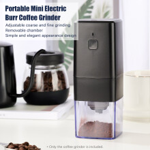 Mini Molino Eléctrico de Muelas 120 ml 18,5  7  7 cm Negro