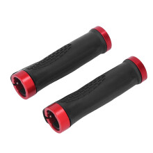 Empuñaduras para bicicleta de montaña 22.2mm 130mm Rojo PP-TPR