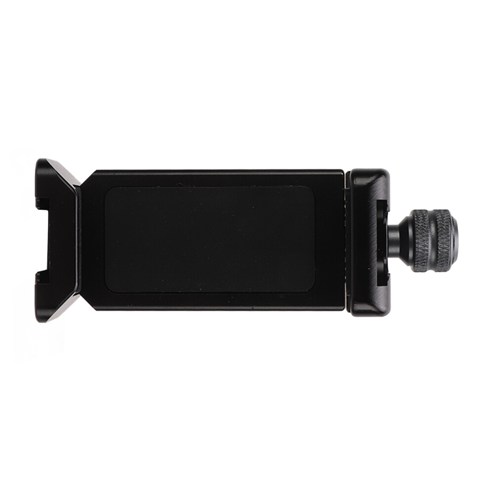 Veledge V6 Metal Tripod Mount Adapter Universal Mobile Phone 1/4In Screw Hole Cold Shoe Mouth Smartphone Clip For Vlog 4691321226338