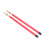 2Pcs Drum Brush Drumstick Stick Mallet Bamboo Percussion Tool Instrument Accessory Set Kit Red 16