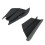 1 Paar glänzende Kohlefaser-Winglets universell 10
