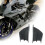 1 Paar glänzende Kohlefaser-Winglets universell 16