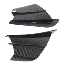 1 Paar glänzende Kohlefaser-Winglets universell