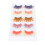 5 pares de pestañas largas y rizadas con gradiente 6D multicolor 13
