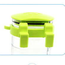 Dispensador de agua para perros colgante verde de 350 ml