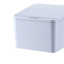 Intelligenter Sensor-Mülleimer, grau, Desktop/Auto, 2xAAA