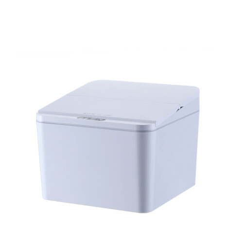 Intelligenter Sensor-Mülleimer, grau, Desktop/Auto, 2xAAA 1