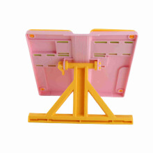 Book Reading Stand Portable Cartoon Cute Bear Children Student Telescopic Adjustable Reading Book Stand Pink