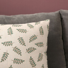 Nordic Linen Kissenbezug 7.1 oz 45x45 Grün