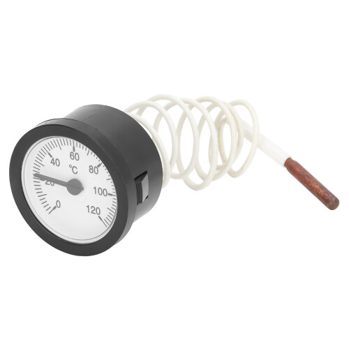 TS W53 Bimetall-Thermometeranzeige ABS rund klein 1