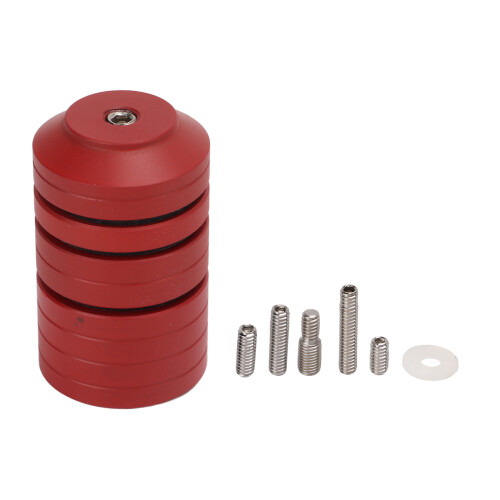 Kit de contrapeso de aluminio desmontable 310 g rojo 1