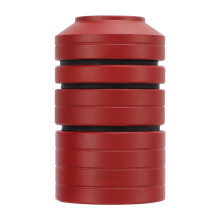 Kit de contrapeso de aluminio desmontable 310 g rojo