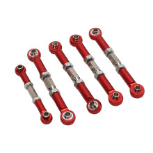 5 piezas de barra de dirección RC de 5 mm de aleación de aluminio para Red XTE 1/10