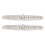 3-Loch 316SS Schwerlast-Scharnierband 152x30mm 2