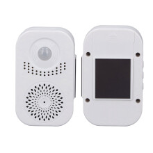 Timbre de ABS con sensor de movimiento inalámbrico, USB, 5 V, IR de 4 m