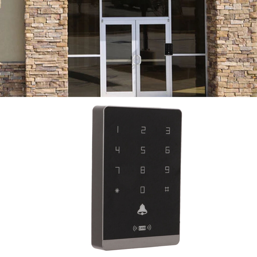 Keypad Touch Access Control System Id Card Backlight With Doorbell Button For Office Buildings Residences 8051321234362