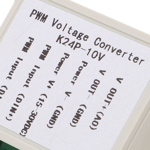 Convertidor de PWM del 0% al 100% a 0‑10V, módulo de señal digital con carcasa 2