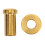 Tuerca de pinza de freno M6 x 15mm 0.59in Oro Titanio 2