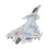 1:50 Fighter-Modell 22x14x8,5 cm 30 mAh Blau-Grau 11