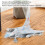 1:50 Fighter-Modell 22x14x8,5 cm 30 mAh Blau-Grau 12