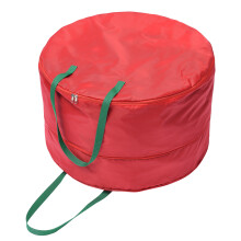Bolsa de almacenamiento impermeable de nylon, duradera, para coronas, con cremalleras dobles.