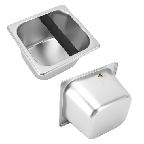 Kaffee-Knockbox aus Edelstahl, 14,8 oz, Farbe 2