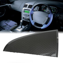 Moldura triangular del salpicadero BAF04428A5 para Ford Falcon BA BF con aspecto de fibra de carbono y volante a la derecha