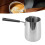 Kaffeekanne mit langem Griff, torusförmige Form, 1000 ml, Silber 1