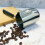 Kaffeekanne mit langem Griff, torusförmige Form, 1000 ml, Silber 9