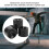 4 Stück PU-Skateboardrollen 60x45mm Leise Schwarz 6