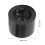 4 Stück PU-Skateboardrollen 60x45mm Leise Schwarz 10