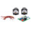 2PCS VU Meter Panel Warm Back Light Recording Audio Level Amplifier Driver Board with Cable 2