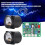 2PCS VU Meter Panel Warm Back Light Recording Audio Level Amplifier Driver Board with Cable 11
