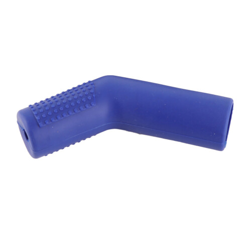 4 piezas de protector de la palanca de cambios de goma azul 2