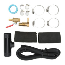 11025 Tee de transferencia DI1.38in DO1.50in Negro