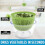 Salad Spinner Hand Cranking Multifunctional Vegetable Spinner Lettuce Greens Dryer Kitchen Tool 7