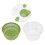 Salad Spinner Hand Cranking Multifunctional Vegetable Spinner Lettuce Greens Dryer Kitchen Tool 2