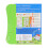 Libro verde de aprendizaje de idiomas 3xAA 25.3x22.5x2.8cm 5